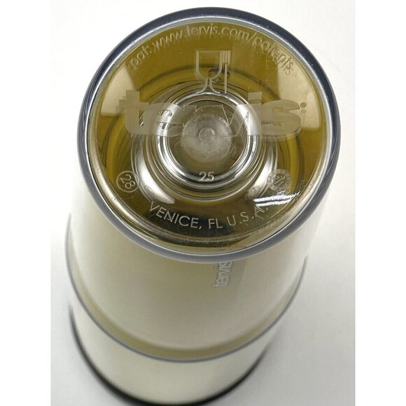 TERVIS 24oz Yellow Edward Jones 100th Anniversary Insulated Lidded TUMBLER EUC - Picture 6 of 6